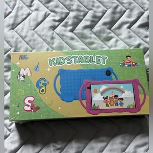 Blue kids tablet